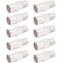 Adapteris IEC lizdas į F lizdą ShiverPeaks 85324-SET10, 10 vnt. rinkinys