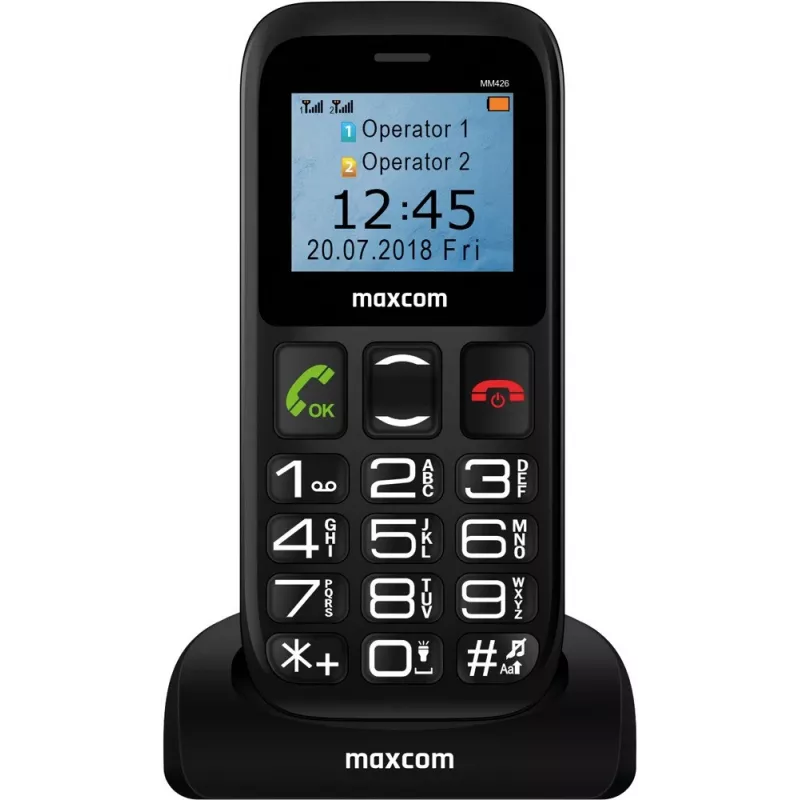 Mobilusis telefonas MaxCom MM 426SE, 4,0 colio ekranas