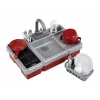 Žaislinė kriauklė su vandens funkcija ir šviesa, KLEIN modelis 7110 – vaikų žaidimų virtuvės priedas