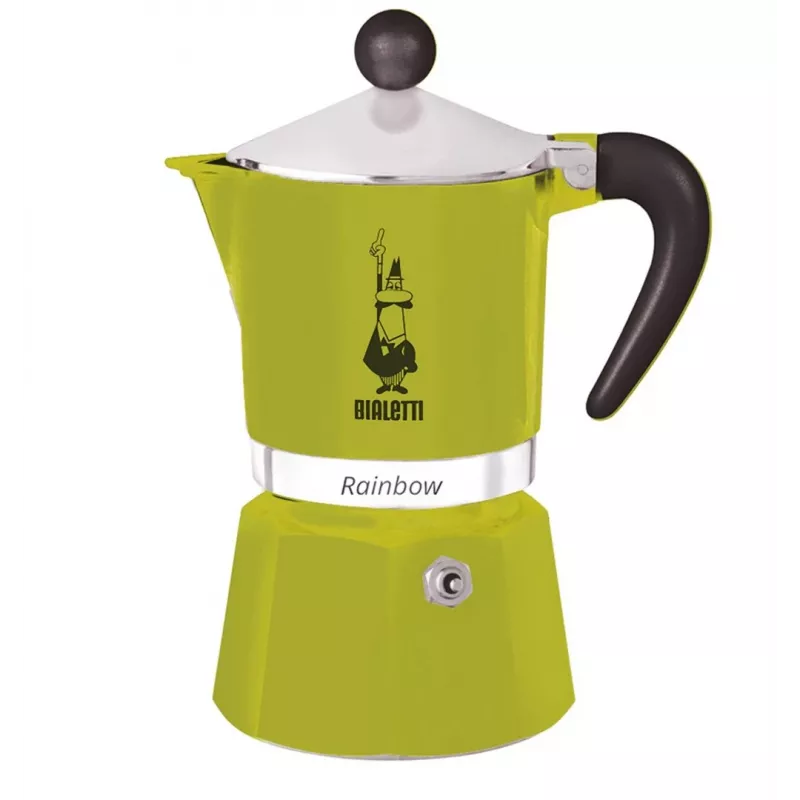 Bialetti Rainbow moka puodelis 0.27 L žalias