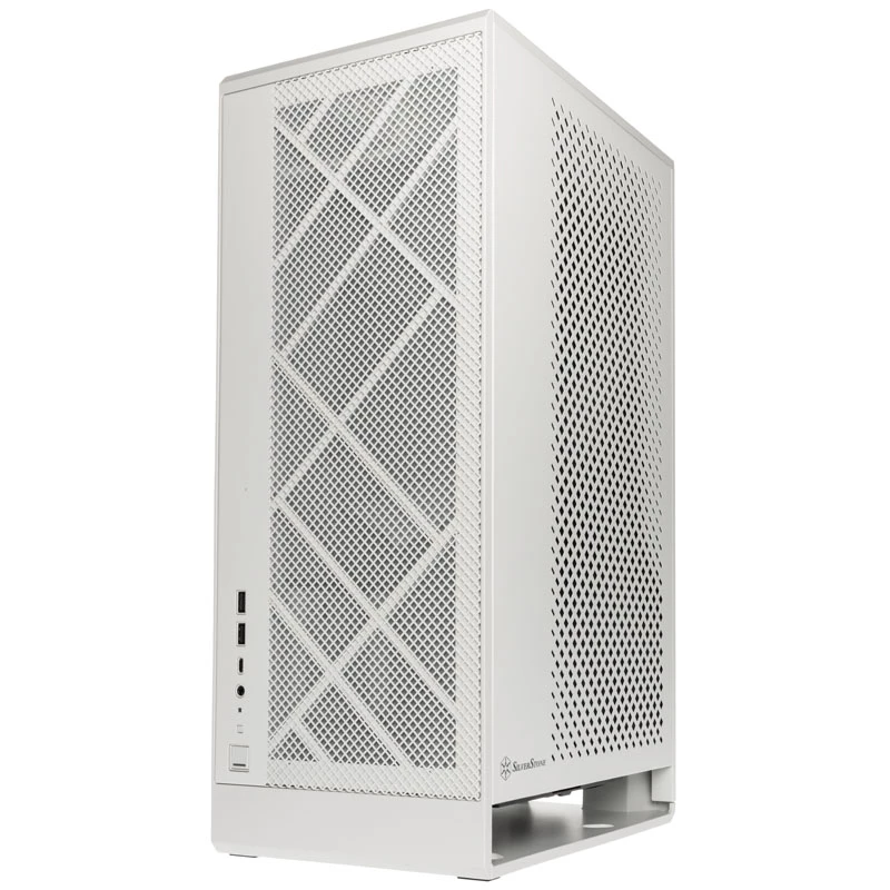 Kompiuterio korpusas SidabrinėStone ALTA G1M microATX, baltas