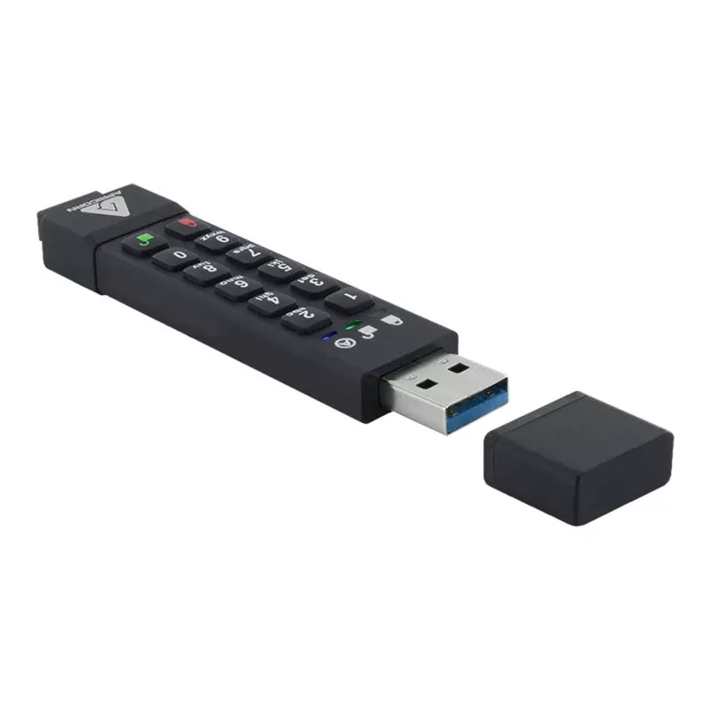 USB atmintinė Apricorn 128 GB USB Type-A 3.2 Gen 1 Aegis Secure Key 3z