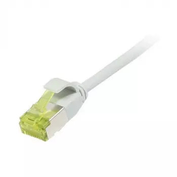 komutacinis kabelis RJ45, CAT6A 500 Mhz, 10 m, pilkas, U/FTP, plonas apvalus d=3,8 mm, TPE/LSZH (Superflex), AWG32, su Cat.7 neapdorotu kabeliu, Synergy 21 (S217309V3)