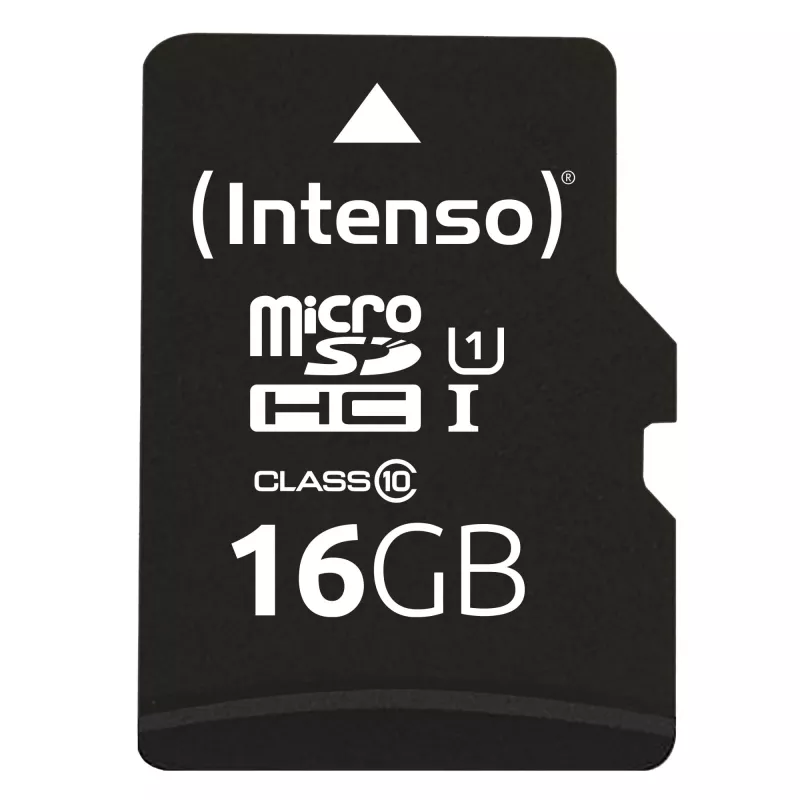 „Flash“ atmintis Intenso 16GB microSDHC UHS-I Class 10