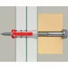 fischer kaištis DUOPOWER 10x50 BigBox šviesiai pilkas / raudonas 210 vnt. pakartotinai uždaromoje pakuotėje (570550)