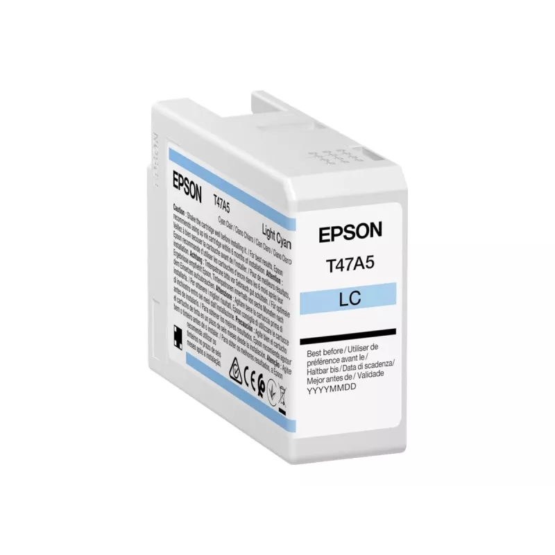Rašalo kasetė Epson UltraChrome Pro 10 T47A5 Žydra (Originali, Light Žydra)