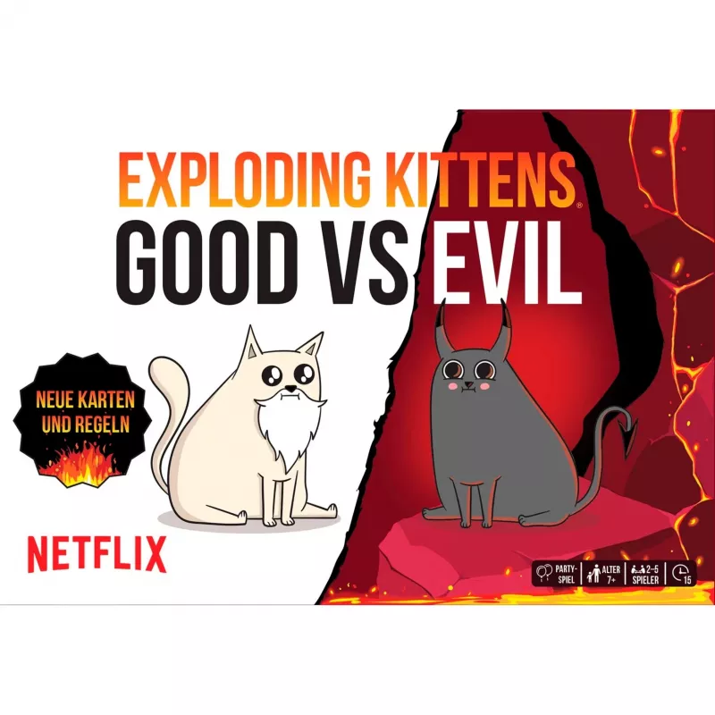 Exploding Kittens - Good vs. Evil, Kortų žaidimas