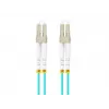 LANBERG FO-LULU-MD31-0030-TQ šviesolaidinis kabelis, OM3, LC–LC, 3 m, aqua