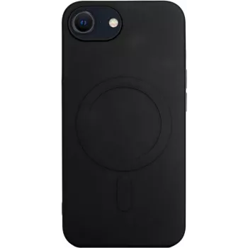Apsauginis BackCase jt berlin Pankow Soft MagSafe, skirtas Apple iPhone 16e — juodas