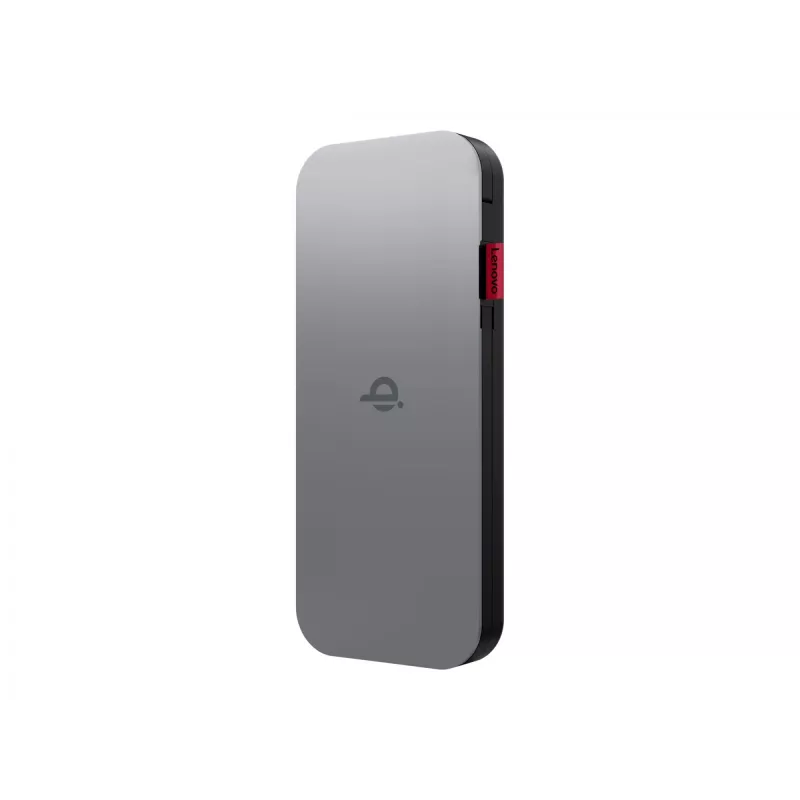 Lenovo 40ALLG1WWW išorinė baterija Lithium-Ion (Li-Ion) 10000 mAh Belaidis įkrovimas Juoda