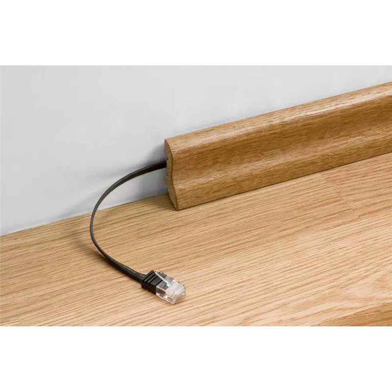 Goobay 94237 tinklo kabelis juodas 10 m Cat6 U/FTP (STP) (94237)