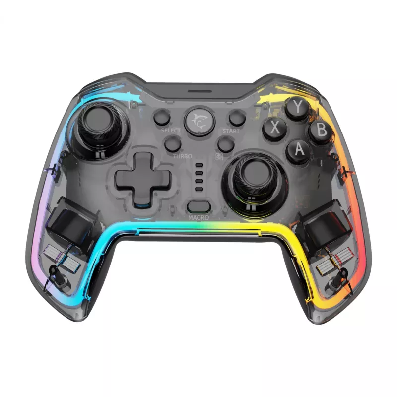 Žaidimų valdiklis White Shark GPW-8040 RGB belaidis Bluetooth, modelis PRAETORIAN