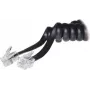 S/CONN 2m RJ10 Juoda Transparent ShiverPeaks