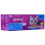 WHISKAS Fish Favourites drebučiuose – drėgnas kačių ėdalas – 40x85 g