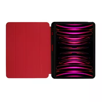 „Crong Flexfolio“ aplanko tipo dėklas 27,7 cm (10,9 colio) skirtas „iPad 11 Pro Air“ raudonas