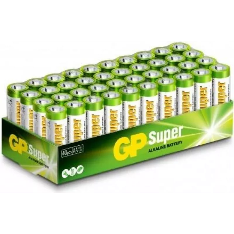 GP Super alkalino 15A/LR6 vienkartinė baterija AA šarminė (151376)