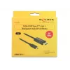 DeLOCK 85256 vaizdo kabelio adapteris 2 m USB Type-C DisplayPort juodas