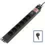 Lanview POWER STRIP 19 - 6 LIZDAI - 1U (TUPS047)