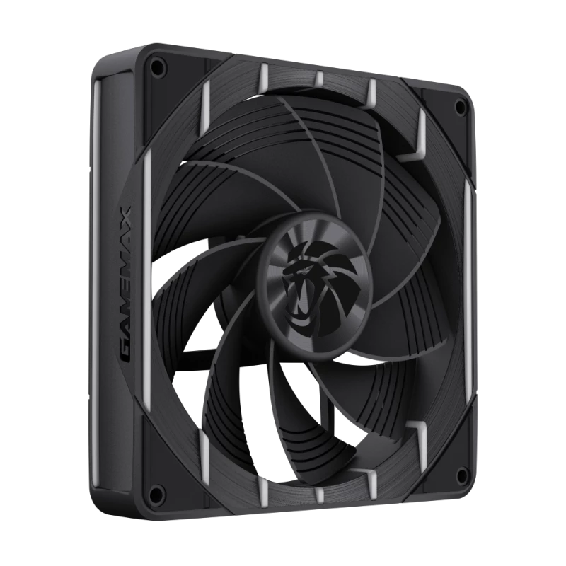 GAMEMAX TORNADO T12 ARGB-R 120mm korpuso ventiliatorius - juodas
