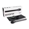 RØDE Reporter Juoda interviu mikrofonas