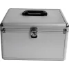 MEDIARANGE BOX76 - Dėžutė diskams - 300 diskų - Sidabrinė - Flisas - Plastikas - Mediena - 120 mm - Aliuminis