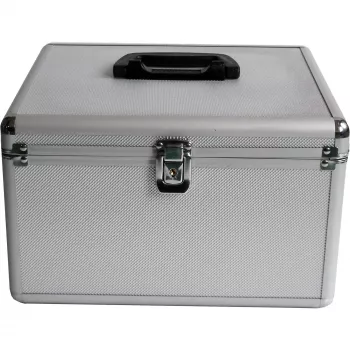 MEDIARANGE BOX76 - Dėžutė diskams - 300 diskų - Sidabrinė - Flisas - Plastikas - Mediena - 120 mm - Aliuminis