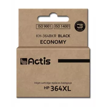 Rašalinė kasetė ACTIS KH-364BKR suderinama HP 364XL juoda, 20 ml pigmentinio rašalo, standartinė išeiga, 550 puslapių
