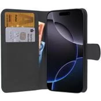 PEDEA Book Cover Classic, skirtas Apple iPhone 16 Pro - juoda (50160993)