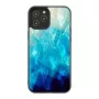 Apsauginis telefono dėklas iKins, skirtas Apple iPhone 12 Pro Max – mėlynos ežero ir juodos spalvos