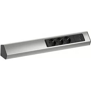 Maitinimo juosta Bachmann CASIA 2 su 3x CEE7/3 lizdais ir 1x USB A/C 22W