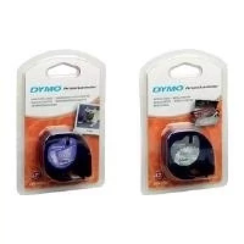 DYMO 12mm LetraTAG plastikinė juostelė, skirta etikečių gamybai