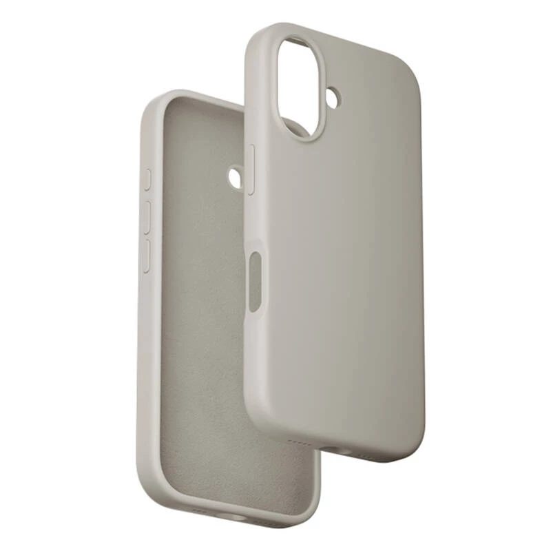 Apsauginis MagSafe dėklas Vention KUHM0-10, skirtas iPhone 16 — pilkas, su MagSafe palaikymu, plonas apsauginis dėklas
