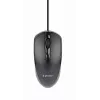 Gembird KBS-UO4-01 klaviatūra, pelė įskaičiuota, biuro, USB, QWERTY, JAV anglų, juoda