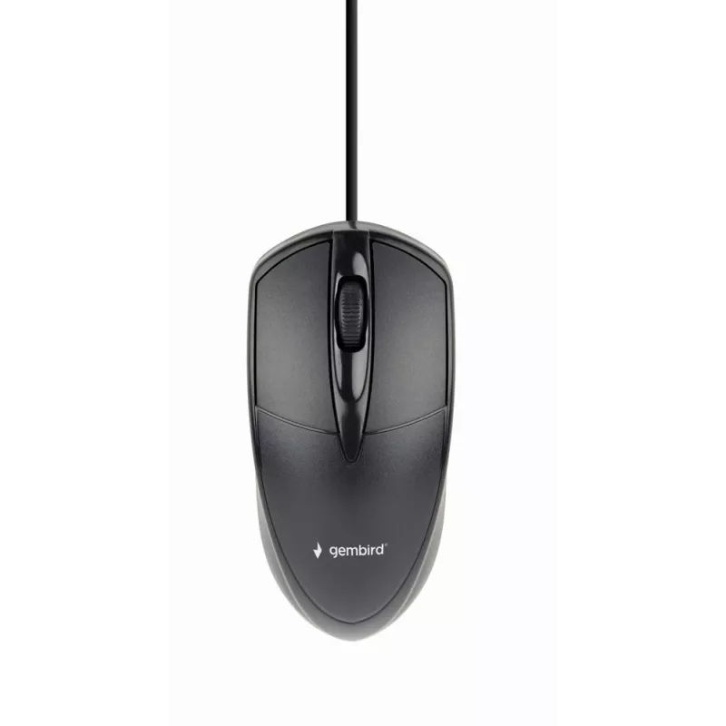 Gembird KBS-UO4-01 klaviatūra, pelė įskaičiuota, biuro, USB, QWERTY, JAV anglų, juoda