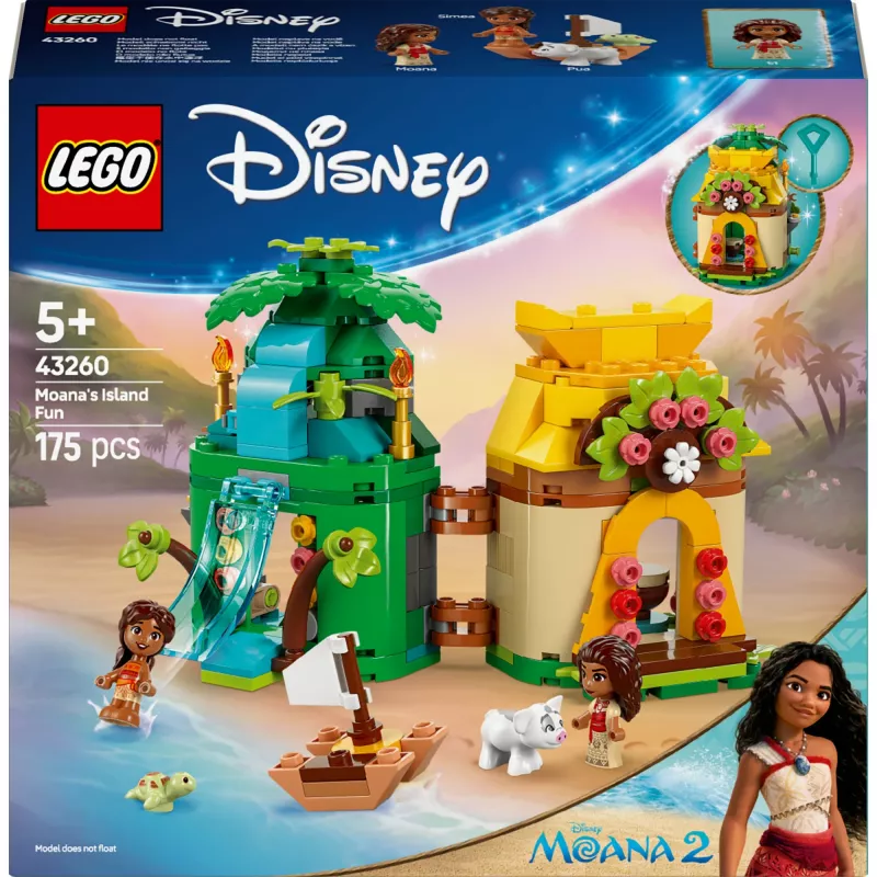 LEGO DISNEY 43260 Moanos salos linksmybės