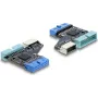 DELOCK USB 5Gbps šakotuvas vidinis 20 kontaktų lizdas į 1x USB 5Gbps