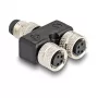 Kabelio skirstytuvas DeLOCK 60577 Juodas PVC M8 22mm 24mm 10mm