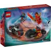 LEGO rinkinys NINJAGO 71838 Kai Motorcycle Speed Race — 79 dalys, 2 minifigūrėlės, amžius 6+, matmenys 40×30×90 mm