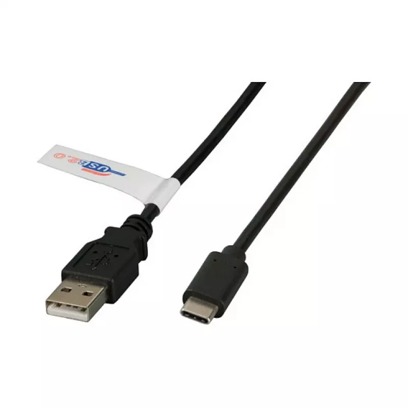 Efb K5258SW.0,5 USB kabelis, juodas