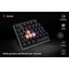 Savio Phenix SAVGK-RED klaviatūra, skirta žaidimams, USB, RF belaidė, Bluetooth, QWERTY