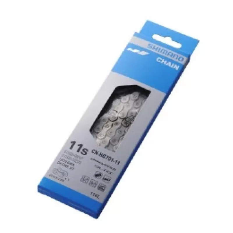 Dviračio grandinė Shimano CN-HG701-11 Juoda 257g