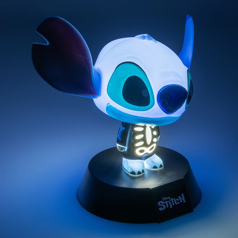 Stalinė lempa Paladone Stitch Skeleton Icon Light – personažo naktinė lemputė