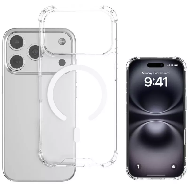 4smarts Hybrid Case Ibiza, skirtas Apple iPhone 17 Pro, suderinamas su MagSafe