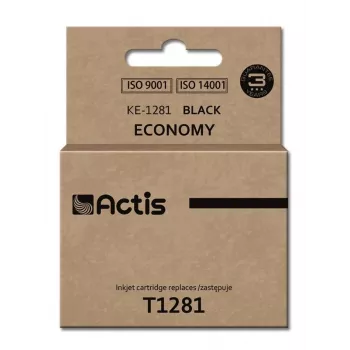 Actis KE-1281 rašalas (pakaitalas Epson T1281; Standartinis; 15 ml; juodas)