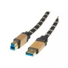 ROLINE Gold - USB kabelis - USB Type A (V) į USB Type B (V)