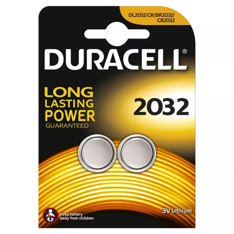 Duracell 2032 vienkartinė baterija CR2032 ličio