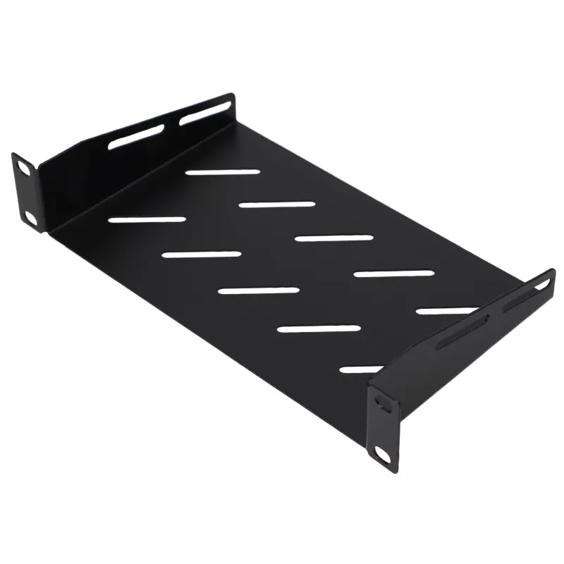 Extralink Shelf 1U For Wall Cabinets 10 Juoda