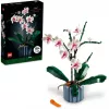LEGO 10311 Icons Orchid dirbtinio augalo konstravimo rinkinys su gėlėmis, namų dekoro aksesuaras suaugusiems, botanikos kolekcija, dovana žmonai ar vyrui