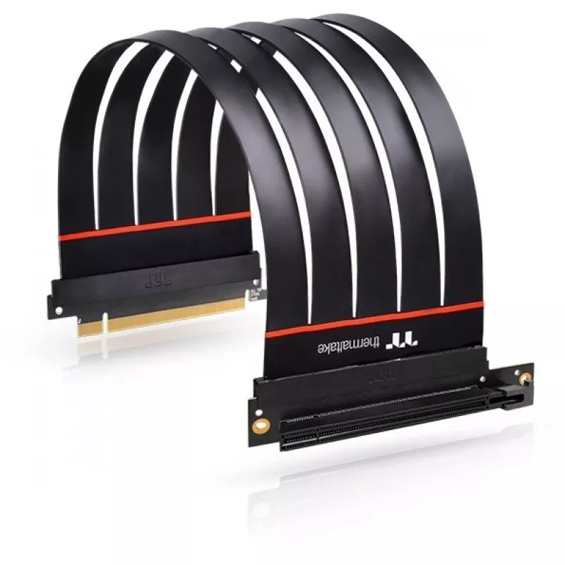PCI-E prailgintuvas Thermaltake TT Premium 300mm su 90 laipsnių adapteriu