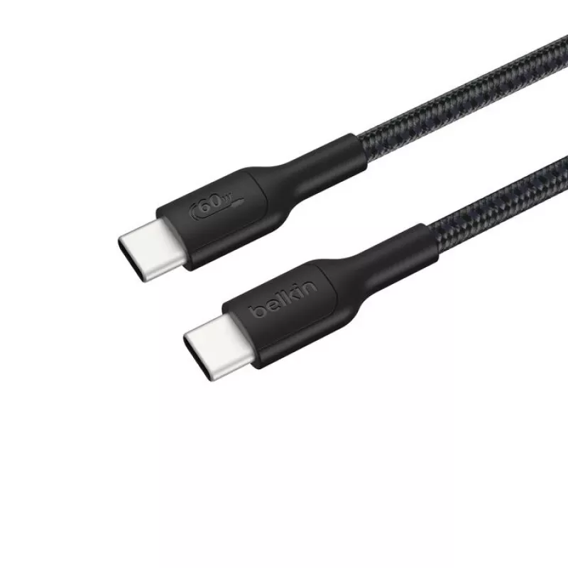 Belkin USB-C/USB-C žaidimų laidas 2 m pintas Switch 2 ENA008hq2MBK (ENA008HQ2MBK)